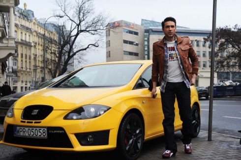 Marcin Dorociński i SEAT