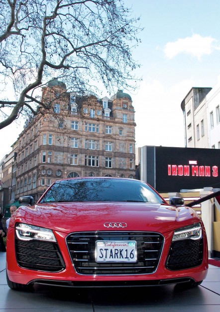 ?Iron Man 3?-Premiere mit Audi R8 e-tron