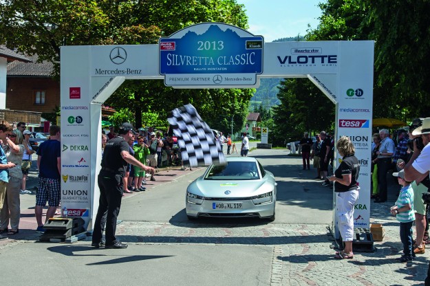 Volkswagen siegt auf der Silvretta Rallye 2013