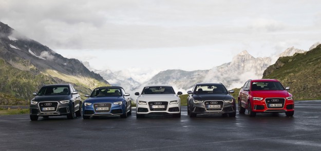 Audi Land of quattro Alpen Tour 2013