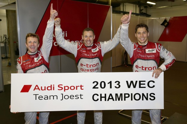 Sechster WEC-Saisonsieg fuer Audi und Fahrer-Weltmeistertitel in Shanghai