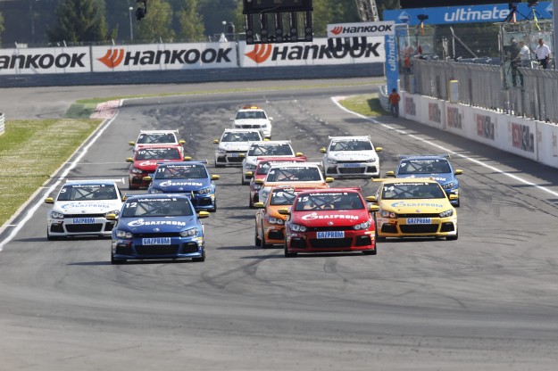 Volkswagen Scirocco R-Cup - Moscow 2014