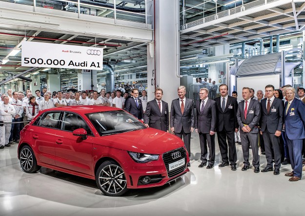 Jubilaeum in Bruessel: 500.000ster Audi A1