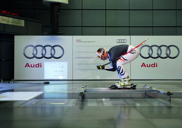 Vorbereitung auf WM-Saison im Audi-Windkanal