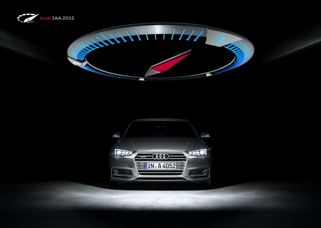 Audi at the IAA 2015: the power of four