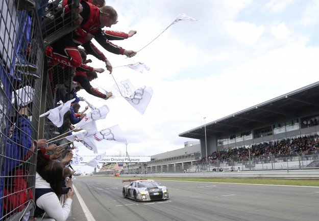 Neuer Audi R8 LMS gewinnt die 24 Stunden auf dem Nuerburgring